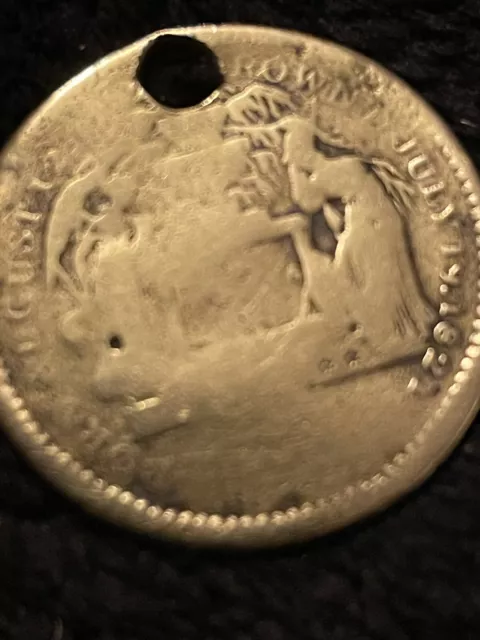 Death Medal George IV Born 12 Aug 1762. Crowned July 1821 Died June 1830