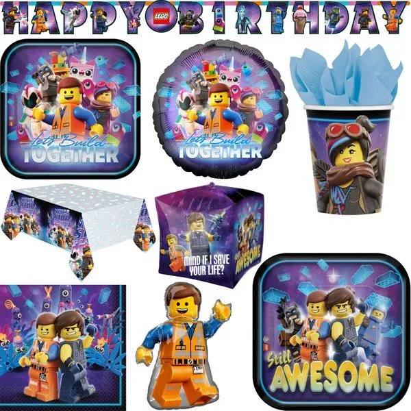 FESTA DI COMPLEANNO Lego Ninjago per Bambini con Decorazioni a Tema Ninja  EUR 3,20 - PicClick IT