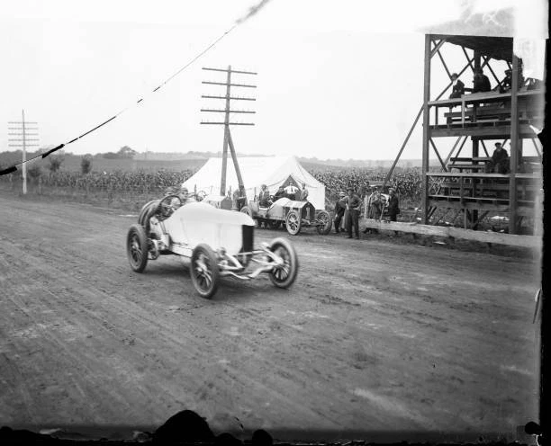 ITALIAN-BORN AMERICAN RACE Car Driver Ralph Depalma Race Past A G - Old