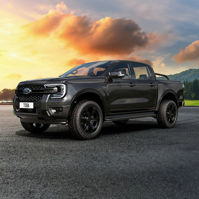 HAWKE TOBA ALLOY Wheels Matte Black 20x9.0 6x139 fits FORD RANGER x4 £ ...