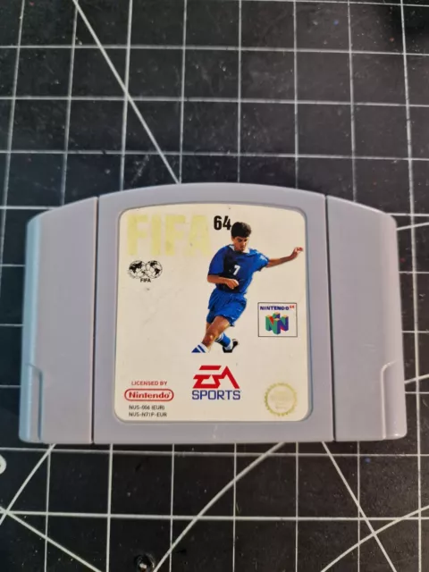 FIFA 64 football N64 / Nintendo 64 UK/PAL Cartridge Only RETRO GAMES