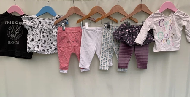Pacchetto vestiti ragazze età 3-6 mesi H&M Ralph Lauren