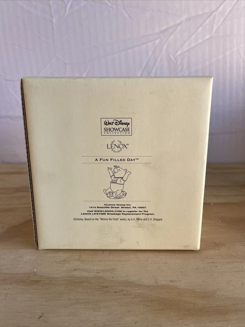 Disney Lenox Classic Winnie The Pooh A Fun Filled Day Figurine Sealed Unopened
