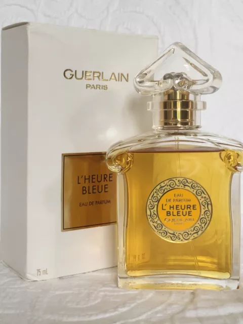 GUERLAIN L'HEURE BLEU 75ml Eau de Parfum/ Very lightly used £40.00 -  PicClick UK