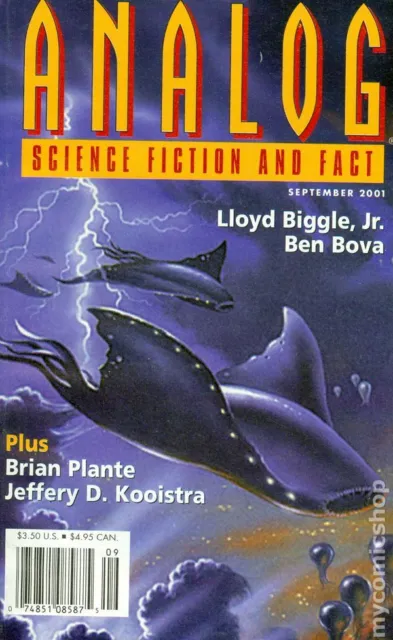 Analog Science Fiction/Science Fact Vol. 121 #9 VG 4.0 2001 Stock Image