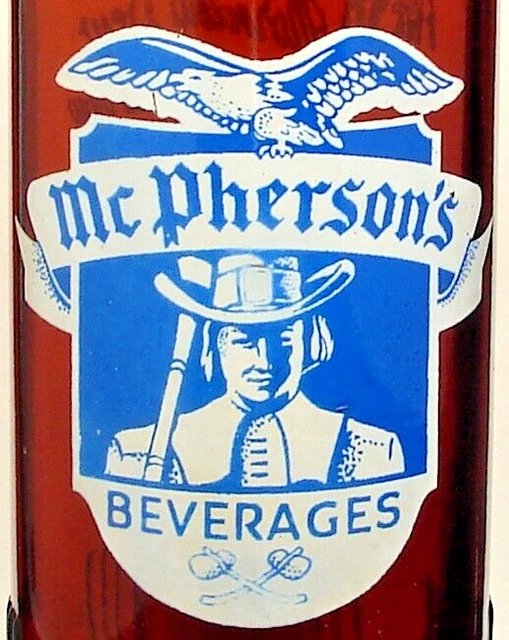 MCPHERSON'S BEVERAGES; MCPHERSON Brothers Beverage Co.; ACL soda pop