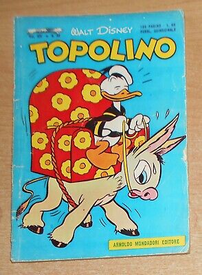 Ed.mondadori  Serie  Topolino   N°  83  1954   Originale  !!!!!