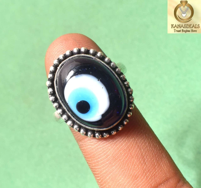 Evil Eye Plated Ring Jewellery Sale Splendid 7.0 GM Discounted Price @1.49-50468
