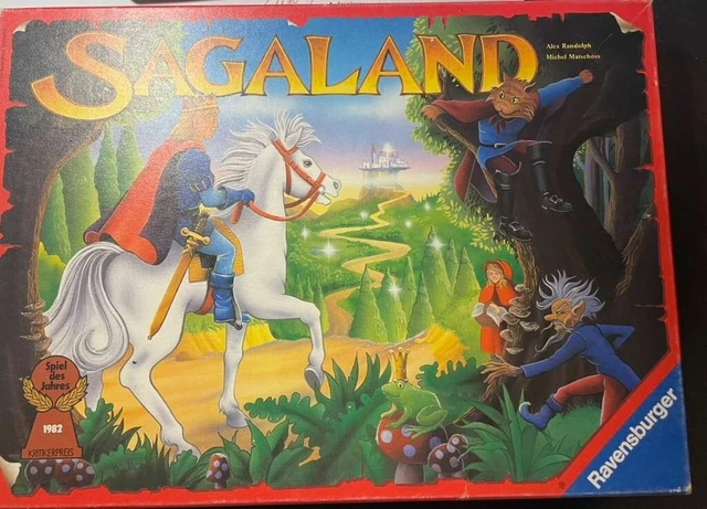 Sagaland - alte Ausgabe - Spiel des Jahres 1982 von Ravensburger