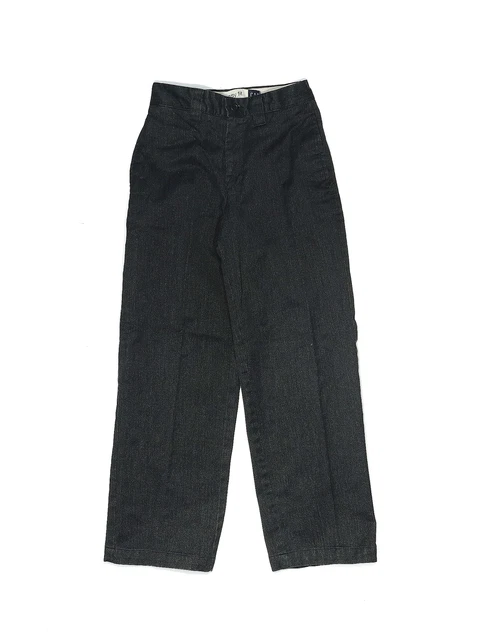 Gap Boys Black Casual Pants 10 Slim