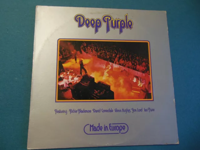 Deep Purple / David Coverdale / Richie Blackmore - Made In Europe