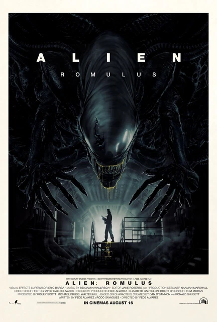 ALIEN ROMULUS FILM Movie Poster Originale 2024 Alien Romulus Movie EUR ...