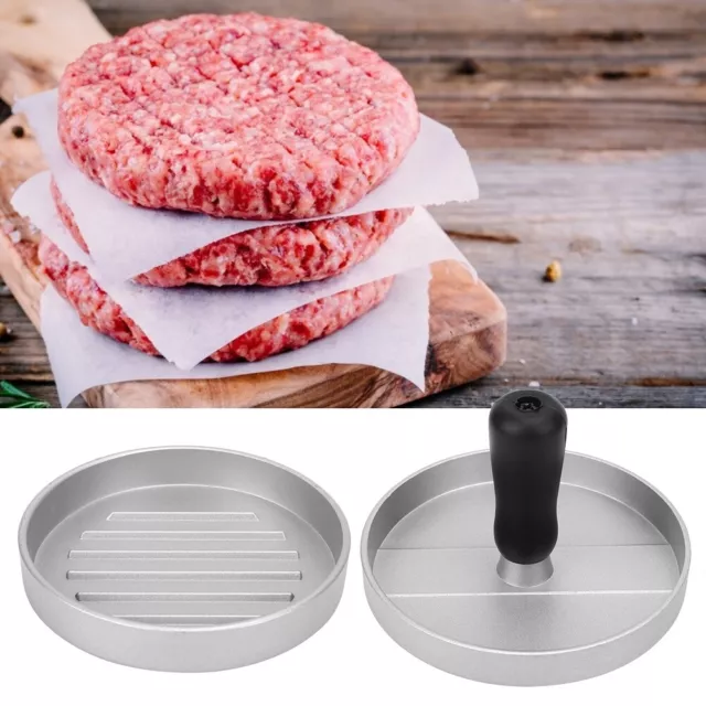 Press Hamburger Mould Stuffed BBQ Non-stick Maker Burger Kitchen DIY Tool Party