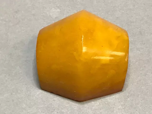 NATURAL OLD ANTIQUE  YELLOW  BUTTERSCOTCH BALTIC AMBER STONE 15,5 gr