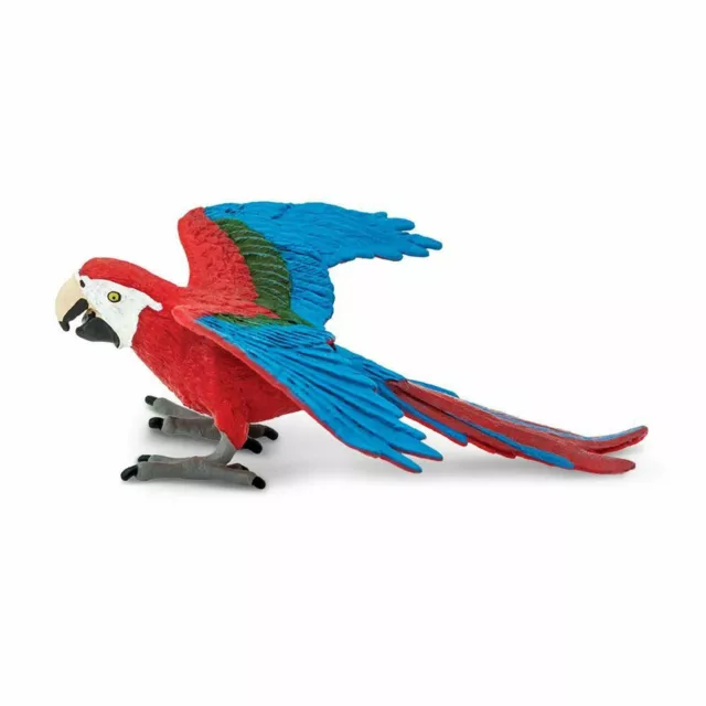 Green-Winged Macaw Wings Of The World Birds Figure Safari Ltd NEW In Stock