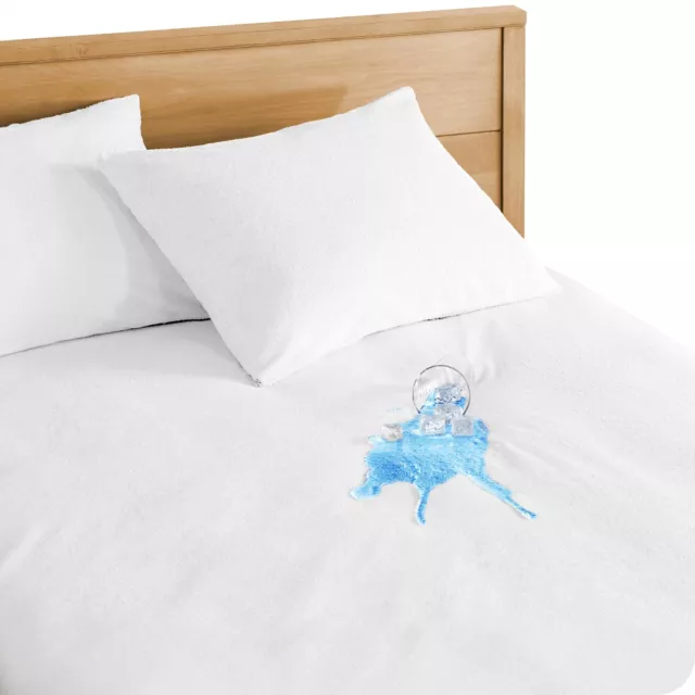 Bare Home Mattress Protector Cover - Waterproof + Breathable + Noiseless