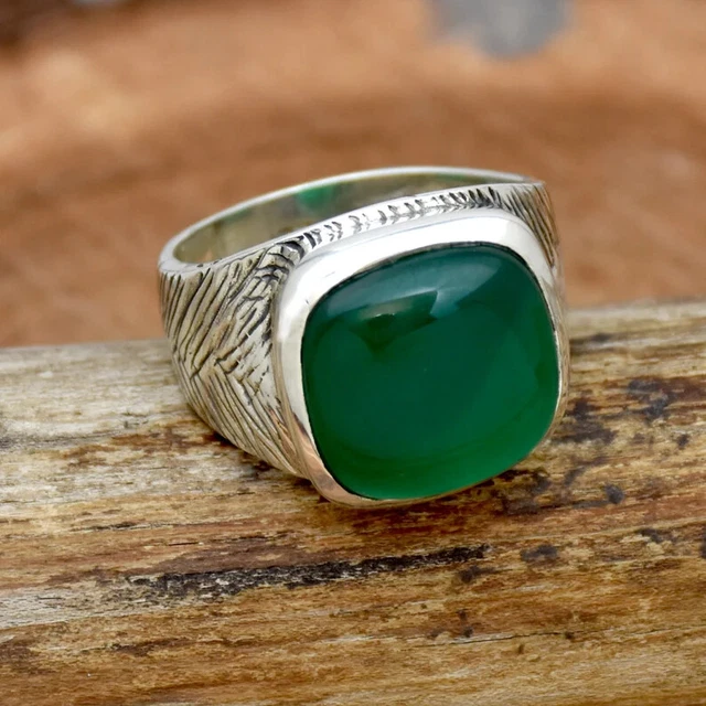Bague JANIH Onyx Vert main image 1