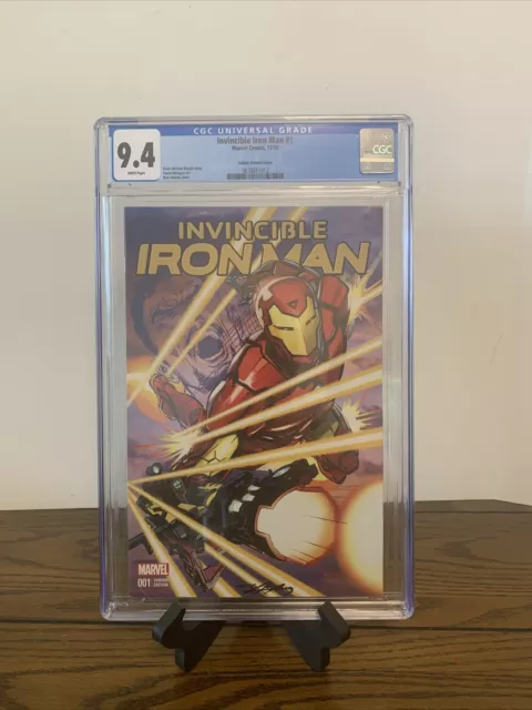 Invincible Iron Man #1 Neal Adams Variant RARE Cgc 9.4