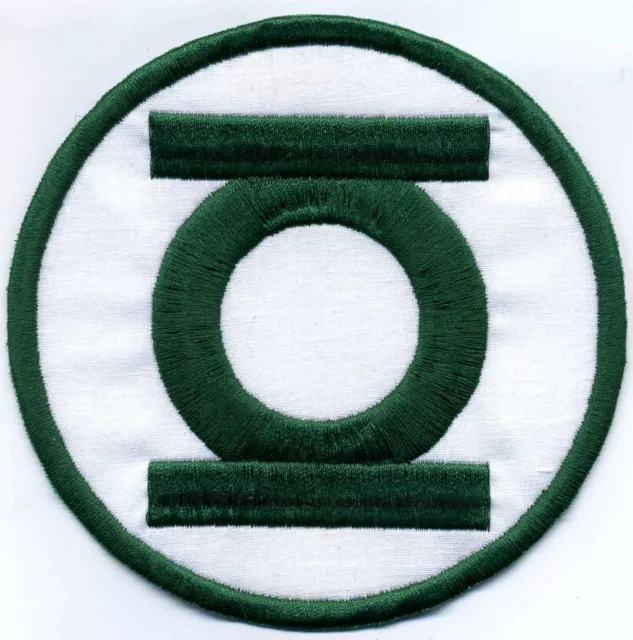 5" Green Lantern Corps Classic Style Embroidered Iron-on Patch 2