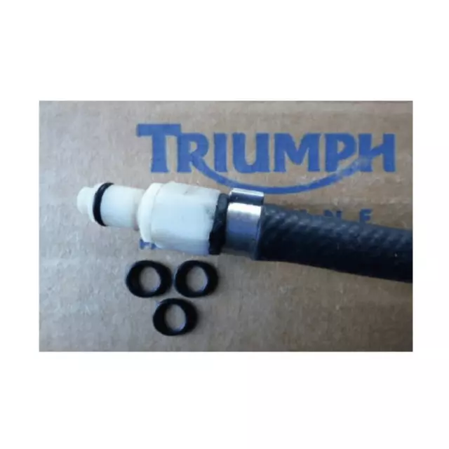 Triumph Speed Triple 955i O-Ring Kraftstoffleitung 3x Gummiring Dichtring