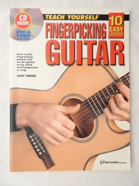 Teach Yourself Fingerpicking Guitar in 10 Easy Lessons PB with CD - Gary Turner