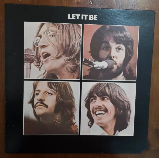 The Beatles Let It Be LP (Apple AR 34001) USA Red Apple Label VERY RARE TESTED