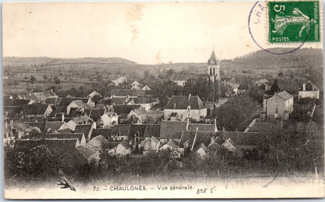58 CHAULGNES - vue generale.