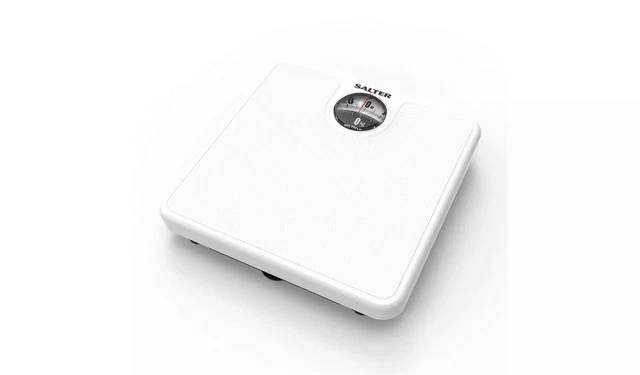 Bilancia da bagno meccanica ingrandimento Salter - Bianco