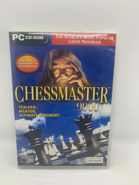 Chessmaster 9000 PC CD-ROM Computer Game - Two Discs - Windows 98/ME/XP