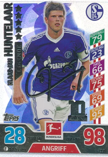 Topps Match Attax 17/18 -  417 - Klaas Jan Huntelaar