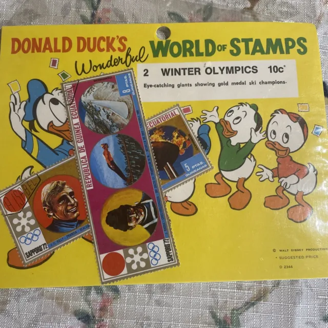Donald Duck’s World Of Stamps (Mint Condition)