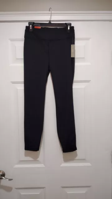 J Crew Weekend Size Medium High-Rise 7/8 Black Leggings