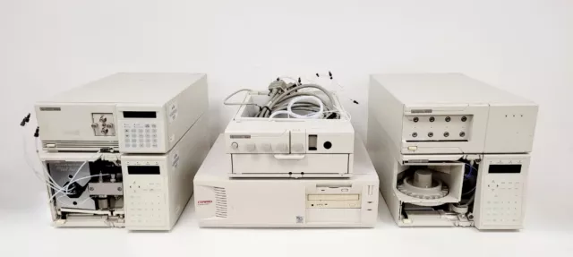Hewlett Packard 1050 Series HPLC System with PC &amp; Software Lab