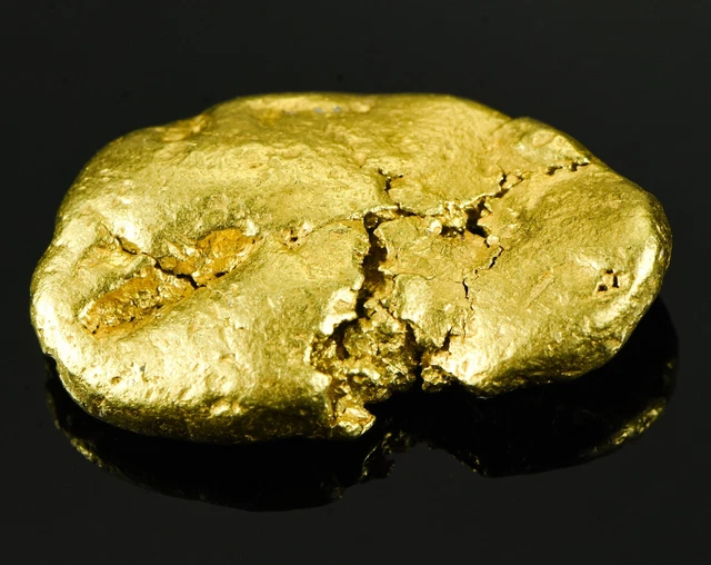 #542 Large Alaskan BC Gold Nugget 28.53 Grams Genuine #542 Large Alaskan BC Gold Nugget 28.53 Grams Genuine