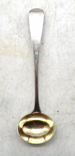 STERLING SILVER Condiment Spoon HM London 1848