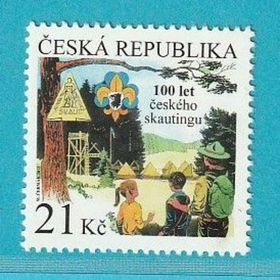 Tschechische Republik aus 2012 ** postfrisch MiNr. 717 Pfadfinder