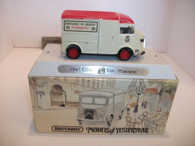 Matchbox Yesteryear YTF6 – Fourgon Citroën Type H Pommery, Miniature Diecast