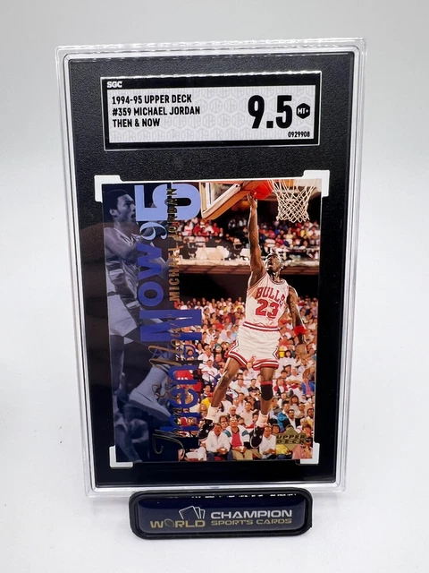 upper deck then and now michael jordan