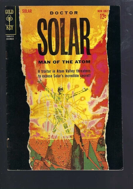 Doctor Solar Man Of The Atom 2    - 1962 Series -  Silver Age    Gold Key