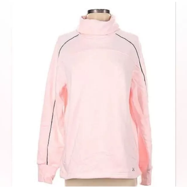 Women’s Under Armour Pink Fleece Lightweight Sweater Size Large!