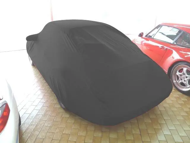 Movendi Schutzdecke Car-Cover Satin Black mit Spiegeltaschen für Porsche 993