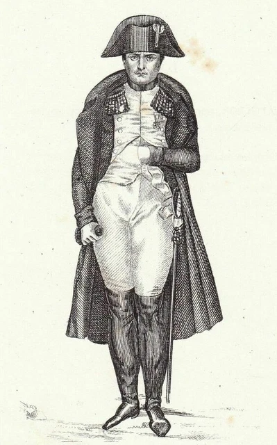 Tableau Sur Toile Napoléon Bonaparte – 50x70 Cm, Neuf