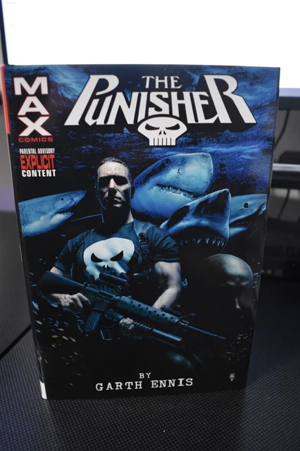 The Punisher MAX by Garth Ennis Omnibus Volume 2 Marvel Hardcover RARE OOP Frank