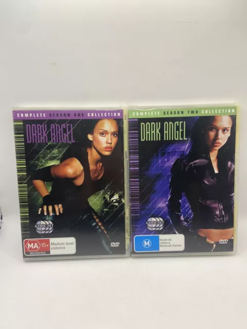 Dark Angel DVD Complete Seasons 1 and 2 All 42 Episodes 12 Discs PAL Region 4