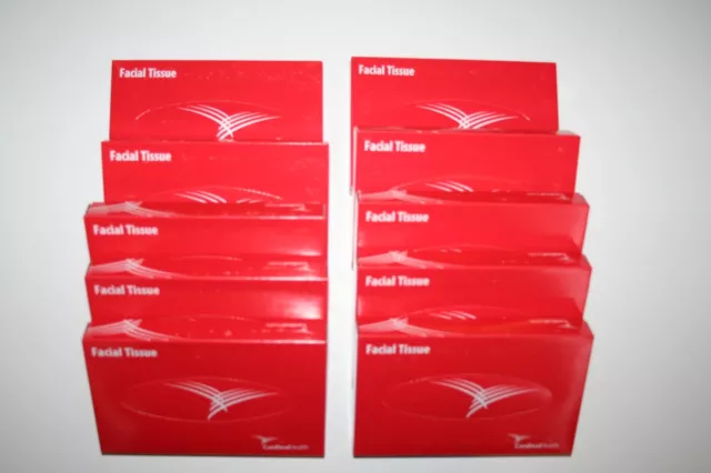 Pocket Size  Tissue  CardinalHealth(40) 2-Ply tissues  5.7" x 7" case of 200 Box 2