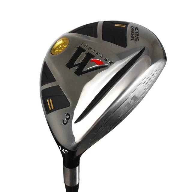 New Warrior Golf Tomahawk Fairway Wood #7 23* Regular Flex New Warrior Golf Tomahawk Fairway Wood #7 23* Regular Flex