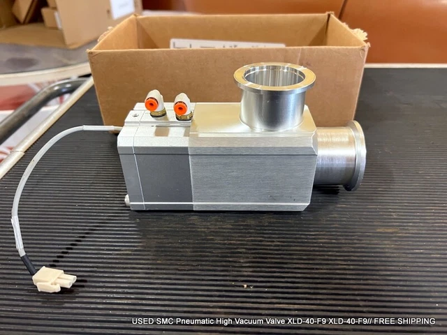 USED SMC Pneumatic High Vacuum Valve XLD-40-F9 XLD-40-F9// FREE SHIPPING