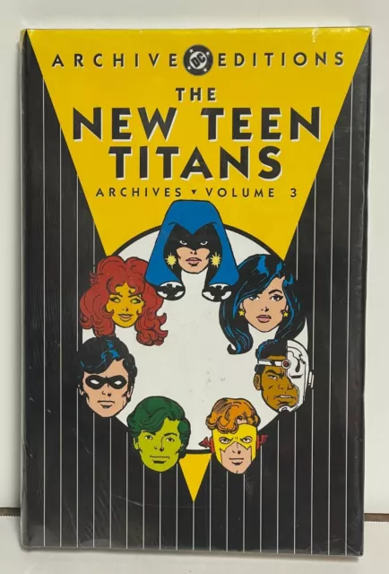 DC Archives New Teen Titans Vol. 3 #17-20 Tales of 1-4 HC - 2006 NEW SEALED OOP!