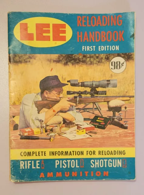 Vintage First Edition 1965 LEE Reloading Paperback Handbook