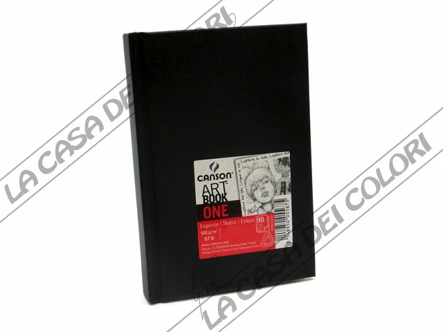 Album Canson One - 98 Fogli 100g/m², 10.2x15.2 Cm, Grana Leggera - Foto 6